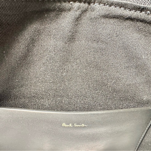 Paul Smith Women's Navy And Red Woven Check Hobo Bag - Picture 4 of 8